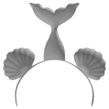 Roblox Item Mermaid Headband-White