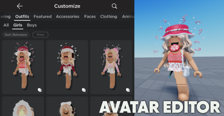 Avatar Shop [Outfit Editor] - Roblox