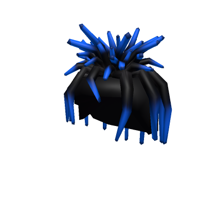 Dark Blue Draids Cartoon Hair - Roblox