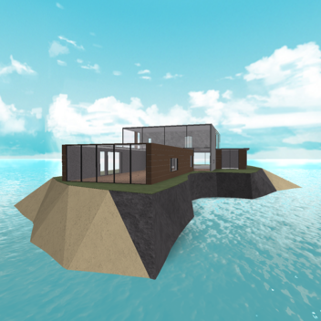 Modern island Home.