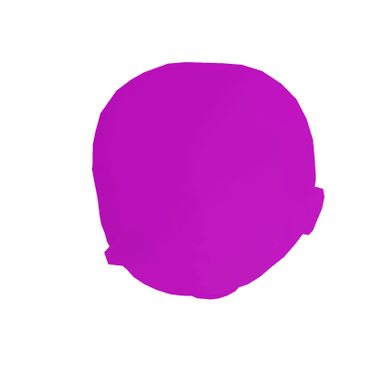 Glowing Glitched Purple - Dynamic Head