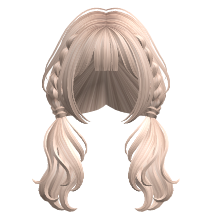 Platinum pigtail wig hotsell