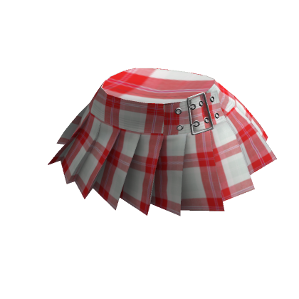 Green plaid 2025 skirt roblox