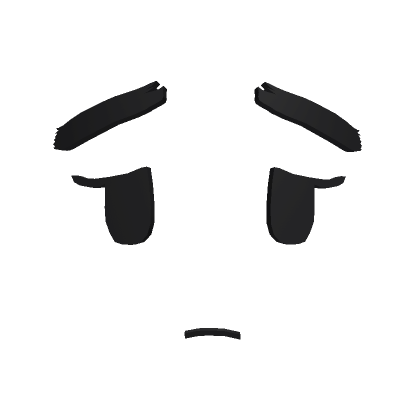 Upset Sad Face | Roblox Item - Rolimon's