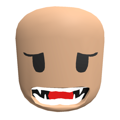 Chill Light Brown Vampire Face | Roblox Item - Rolimon's