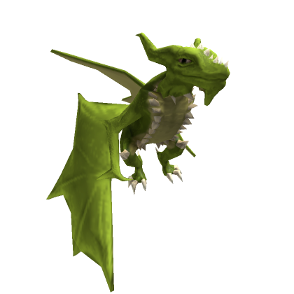 Roblox Item Green Shoulder Dragon