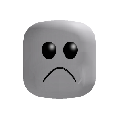 Super silly upset face - Roblox