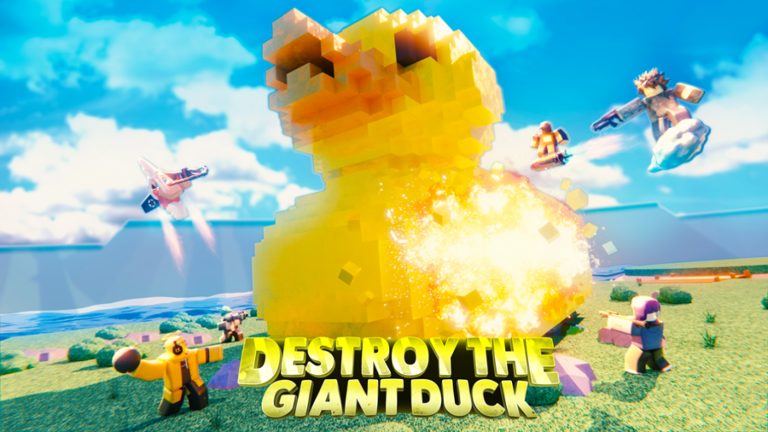 Destroy The Giant Duck! [19 DUCKS!]