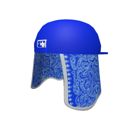 Blue gangster hat online