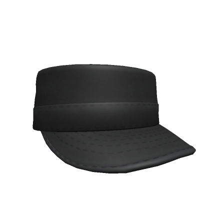 Black patrol cap discount