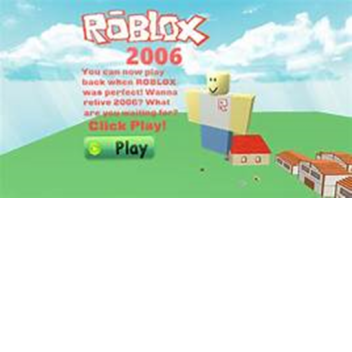 The Good Old Roblox. Game By Factez901.