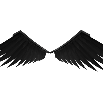 Roblox Item black demon wings