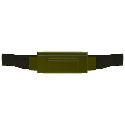 Roblox Item Olive Green Fanny Pack