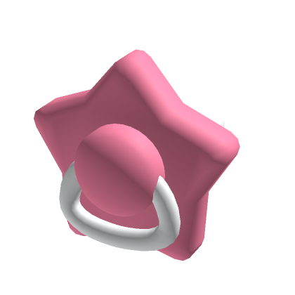 Roblox Item Pink Star Pacifier