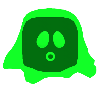 Green Neon Slime Head | Roblox Item - Rolimon's