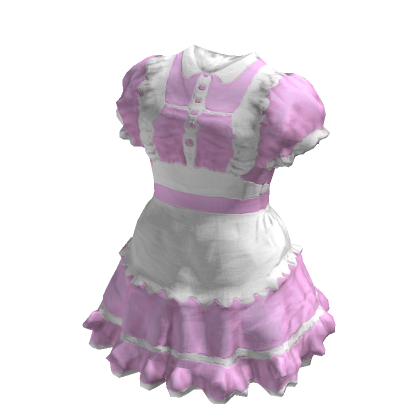Baby Pink Cute Maid Dress | Roblox Item - Rolimon's