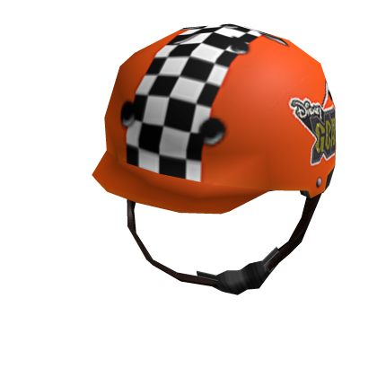 Roblox Item Radical Orange Helmet