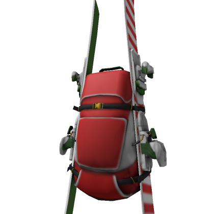 Roblox Item Santa's Ski Backpack