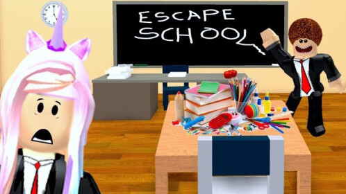 Roblox - ESCAPE DO MATERIAL ESCOLAR 2019 (Escape School Obby)