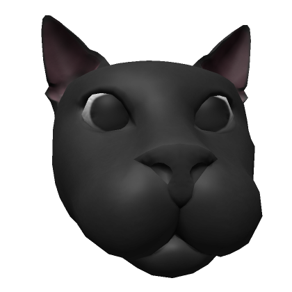 Cute Floppa Cube Cat Head - Roblox
