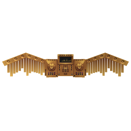Monstercat Dj Jetpack - Gold - Roblox