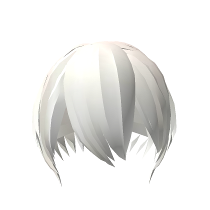 Anime Hair Bangs (White)'s Code & Price - RblxTrade