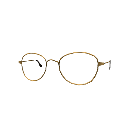 Hipster Glasses Gold Roblox Item Rolimon s