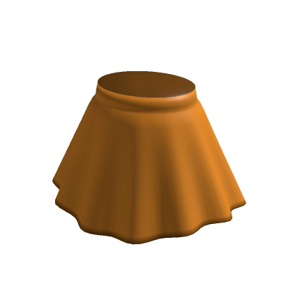 Orange skirt hot sale roblox