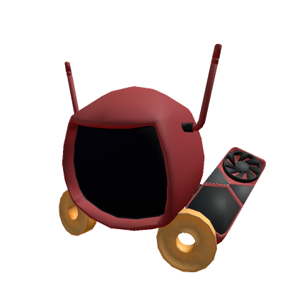 Red - Outdated PC Hood | Roblox Item - Rolimon's