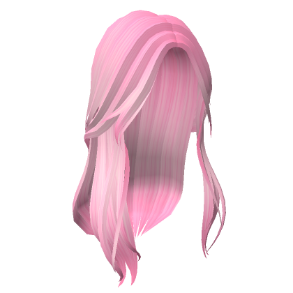 Roblox Item Aesthetic Pink Long Hair
