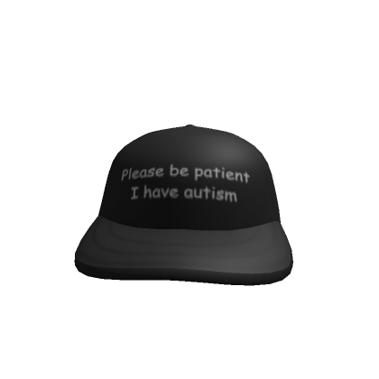 Please Be Patient Hat | Roblox Item - Rolimon's