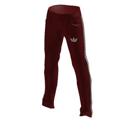 Red adidas tracksuit roblox store
