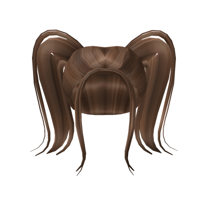 Roblox Item High Brown Pigtails