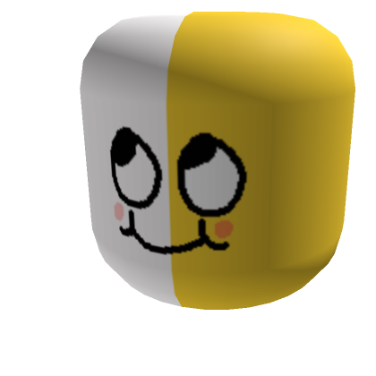 Roblox Item Cheeky Guest + Noob Face Mask