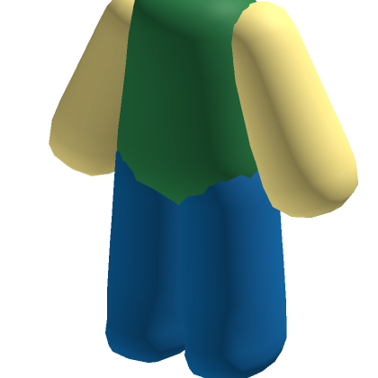 Roblox noob character with only the body colors