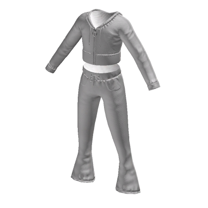 White 2025 tracksuit roblox
