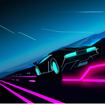 Neon Roads 🚘