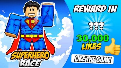 💥 Super Hero Race Clicker - Roblox