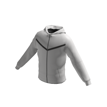 White Tracksuit Top's Code & Price - RblxTrade