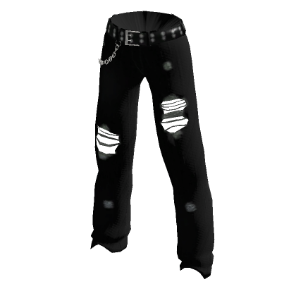 black gothic y2k jeans  Roblox Item - Rolimon's