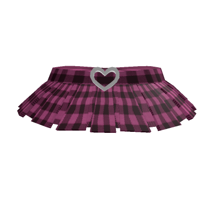 Pink pleated skirt roblox discount