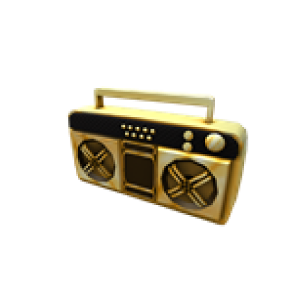 Golden radio outlet