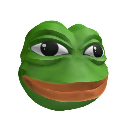 Roblox Item Green Frog Head Meme