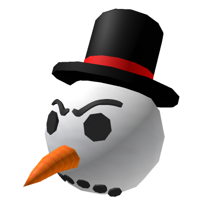 Roblox Item Angry Snowman Head