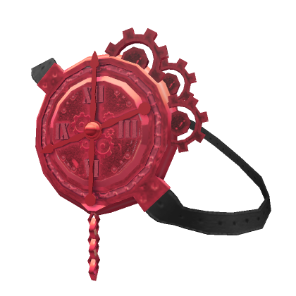 Red Clockwork Eyepatch | Roblox Item - Rolimon's