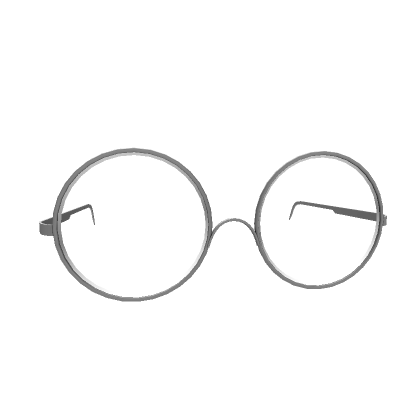 Lowered] White Round Reading Glasses | Roblox Item - Rolimon\'s