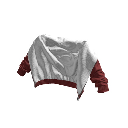 Red White Draped Hoodie Roblox Item Rolimon s