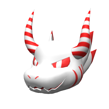 Roblox Item Candy Cane Dragon Head