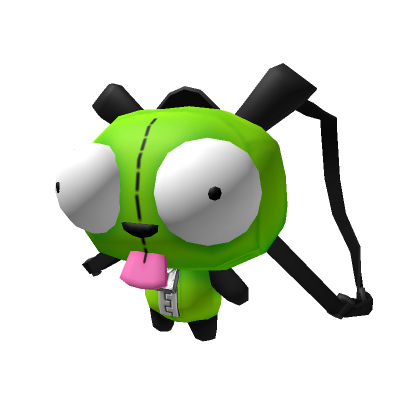 Roblox Item Officially Licensed Invader Zim GIR Plush Backpack