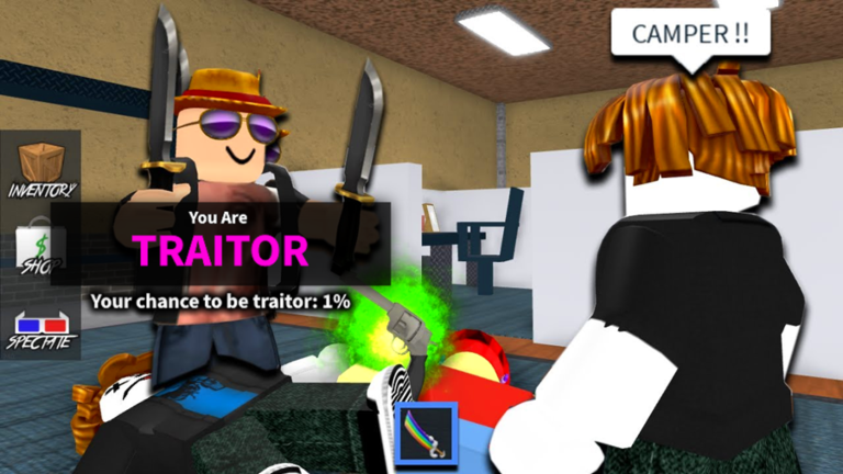 Roblox Murder Mystery 2, BUT IT'S ME IRL! 